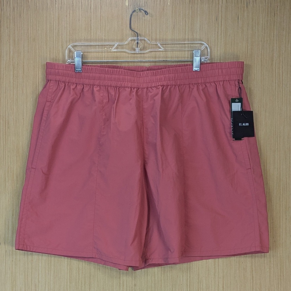 01.Algo Mens Performance Shorts XXL Pink Water Repellent‎ Nylon NWT Outdoors
